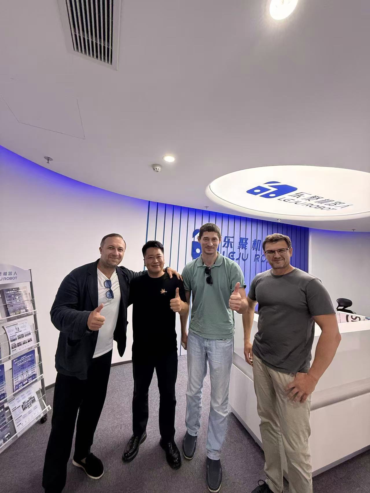 Visit to Leju Robotics