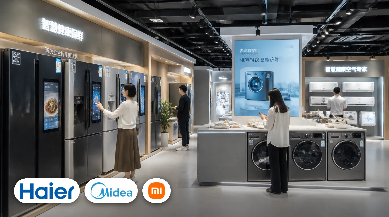 Who owns China's smart home market: Haier, Midea, and Xiaomi by the numbers