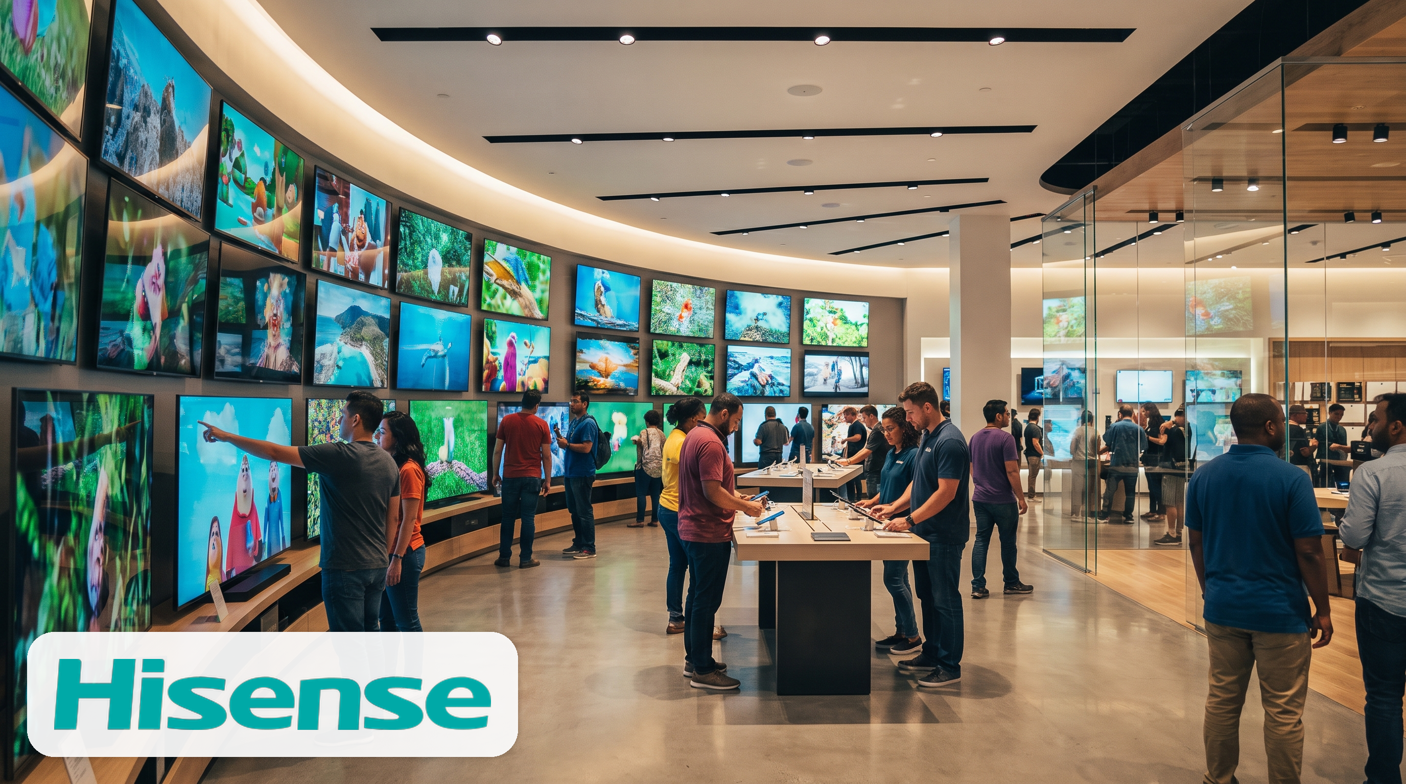 TCL closes in on Samsung: global TV market share up 20% year over year
